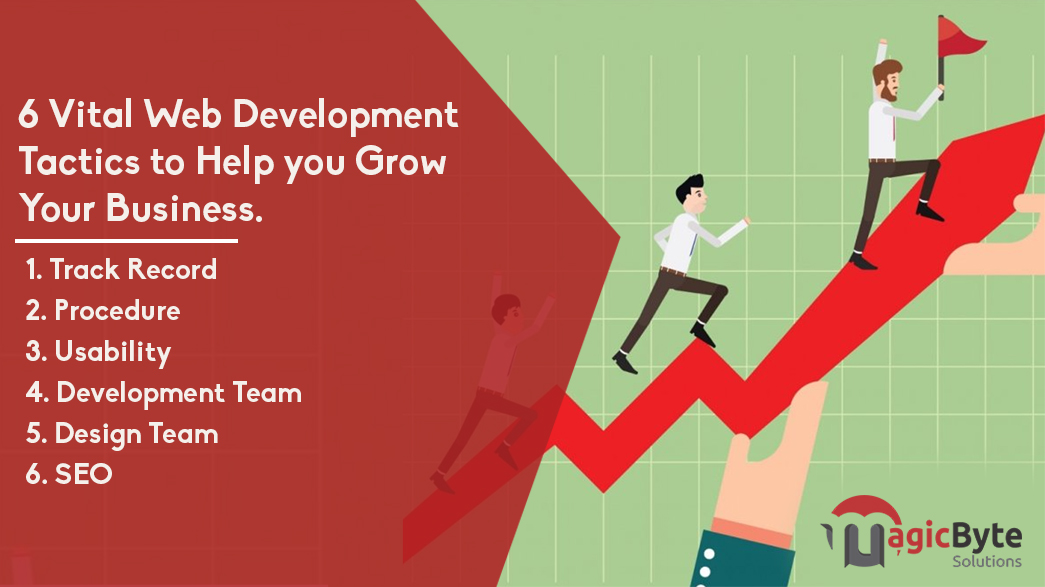 6 Vital Web Development tactics to help you grow your business